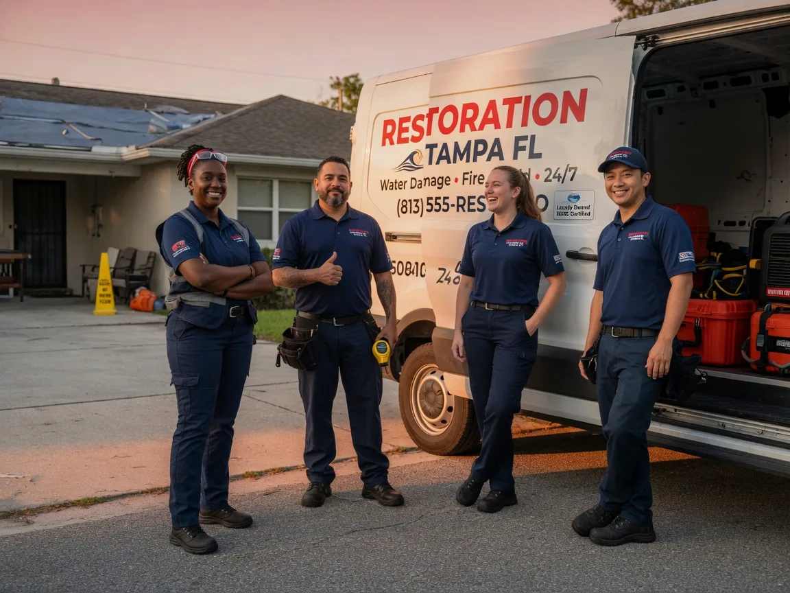 Water Damage Restoration company in Bowerston, OH
