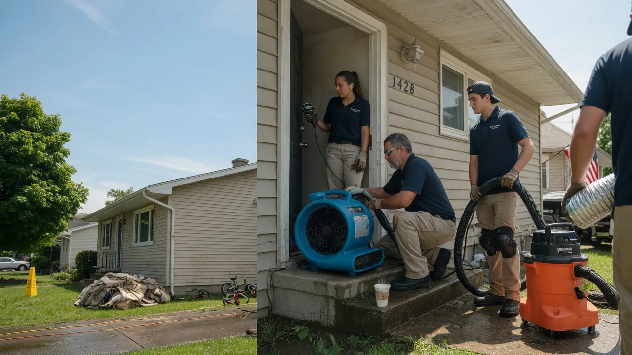 Water Damage Restoration in Bowerston, OH near me